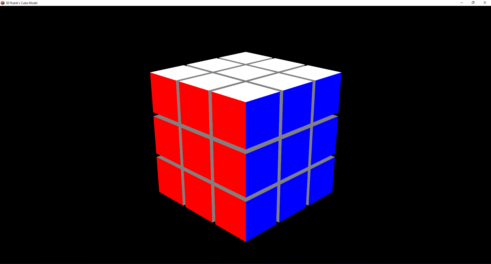 3D Rubik's Cube #1