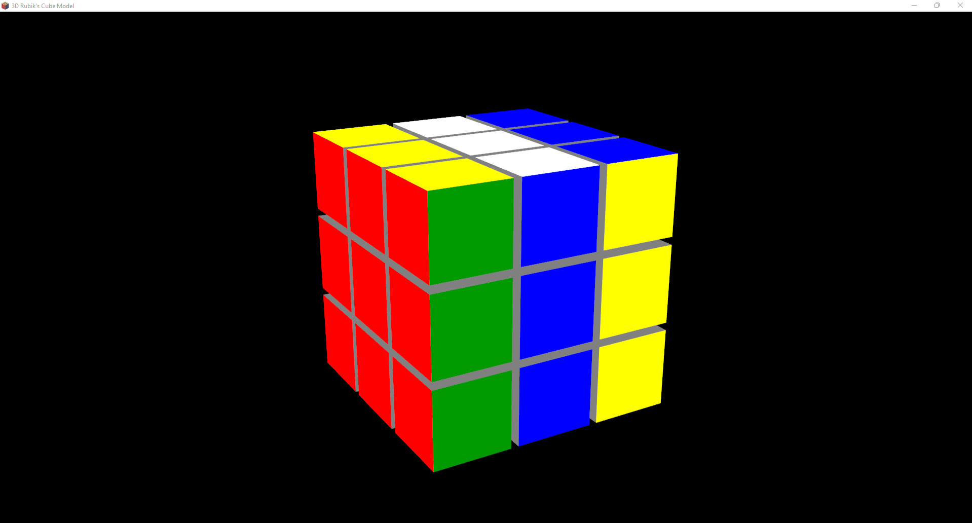 3D Rubik's Cube #2