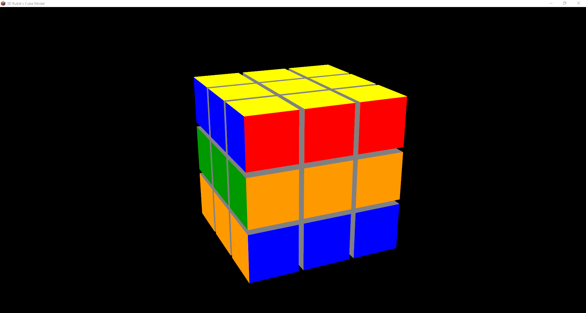 3D Rubik's Cube #3